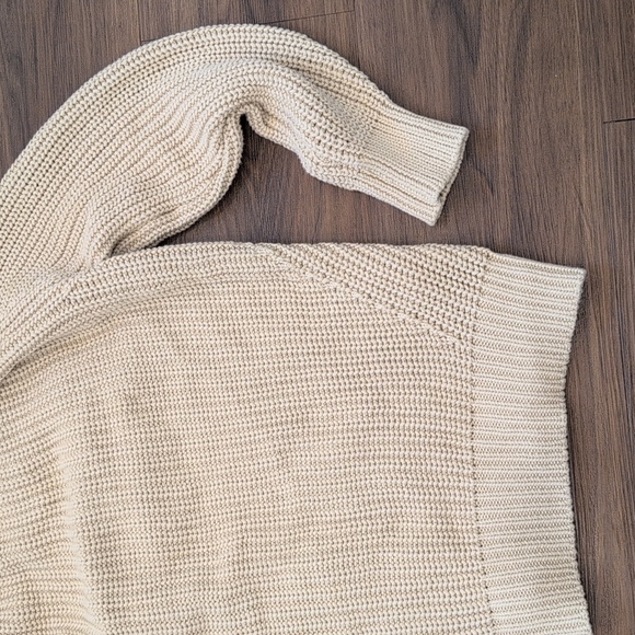 Poppy Barley The Novel Cardigan In Oatmeal - Picture 14 of 16